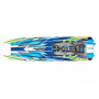 TRAXXAS M41 Widebody: Brushless 40 Race Boat - Verde