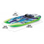 TRAXXAS M41 Widebody: Brushless 40 Race Boat - Verde