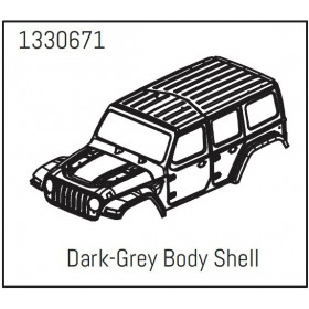 PC Body Shell Dark-Grey - Yucatan PC Body Shell Dark-Grey - Yucatan