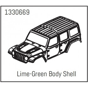 PC Body Shell Lime-Green - Yucatan PC Body Shell Lime-Green - Yucatan