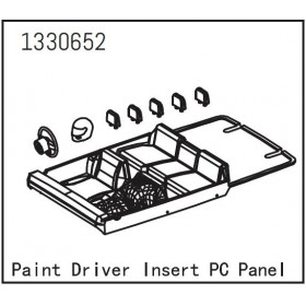 Painted PC Driver Insert Panel - Yucatan Painted PC Driver Insert Panel - Yucatan