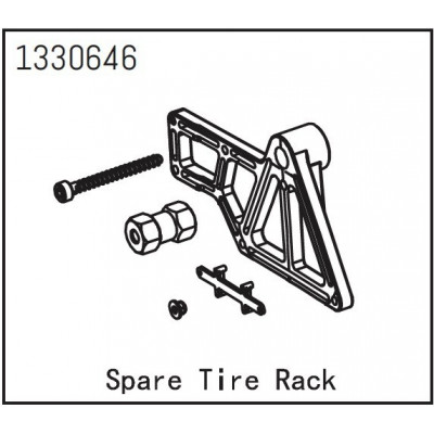 Spare Tire Rack - Yucatan