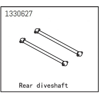 Rear Driveshaft (2) - Yucatan