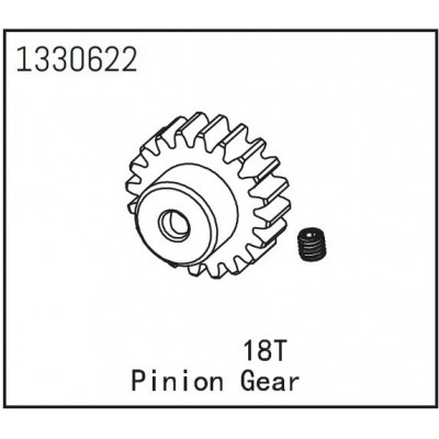 Pinion Gear 18T - Yucatan