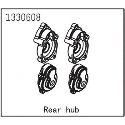 Rear Hub L/R - Yucatan