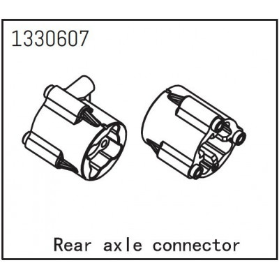 Rear Axle Connector L/R - Yucatan