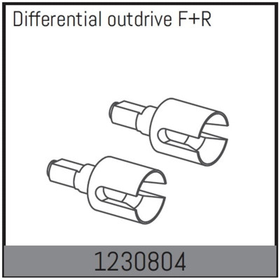 Differential Outdrives front/rear
