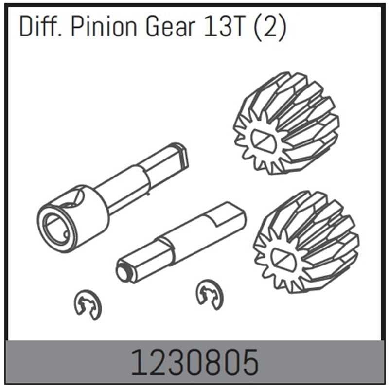Differential Gear 13T (2)