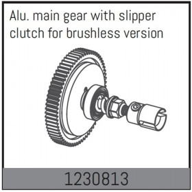 Slipper Clutch with CNC Main Gear Slipper Clutch with CNC Main Gear