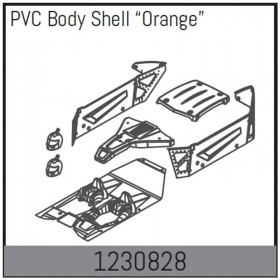 Body Shell Set - Orange Body Shell Set - Orange