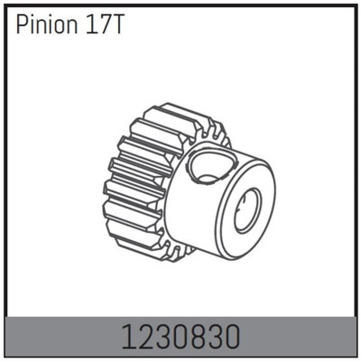 Motor Pinion 17T