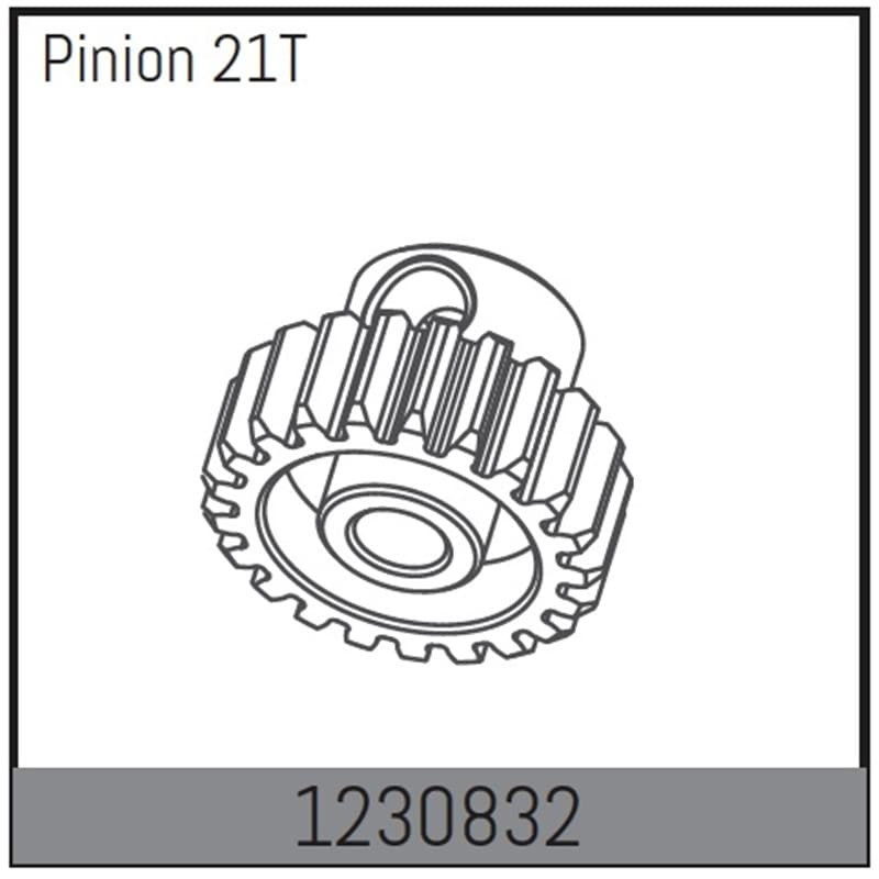Motor Pinion 21T