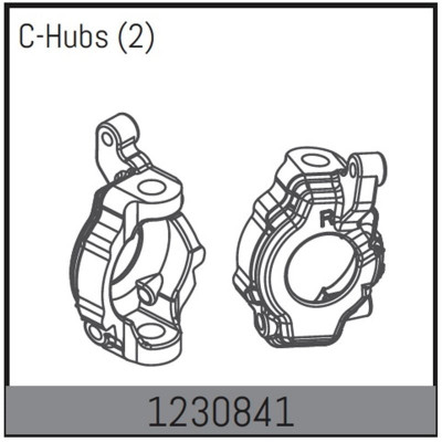 C-Hubs Set L/R with Inserts