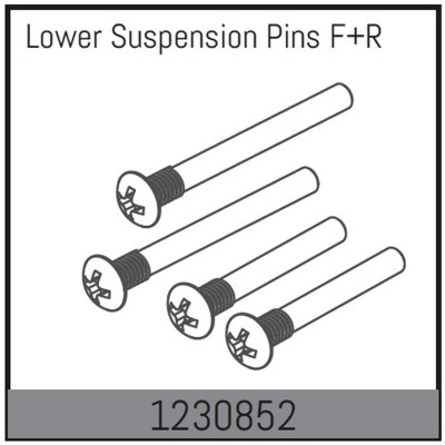 Lower Suspension Pin Set f/r