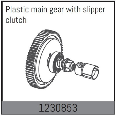 Slipper Clutch with Main Gear