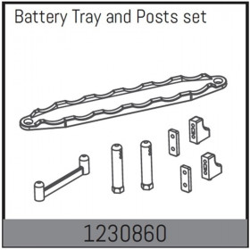 Battery Tray and Posts Battery Tray and Posts