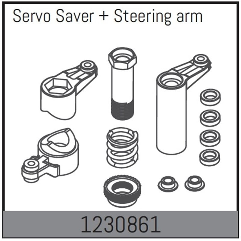 Servo Saver/Steering Arms