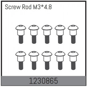 Screw Rods M3x4.8 (10) Screw Rods M3x4.8 (10)