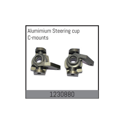 CNC Steering Cups & C-Mounts