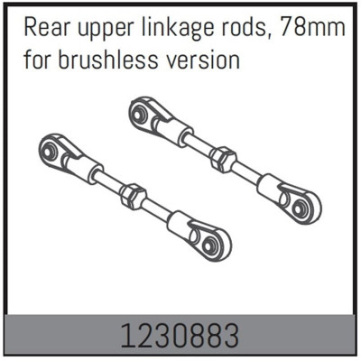 Rear Turnbuckles 70-78mm (2)