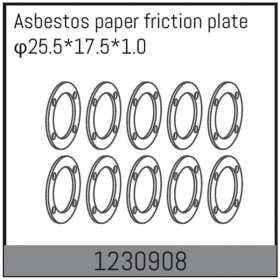 Differential paper gasket 25.5x17.5x1.0 (10) Differential paper gasket 25.5x17.5x1.0 (10)