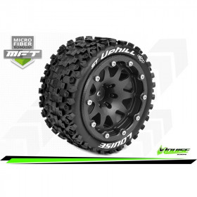 MFT ST-UPHILL 1:10 Monster Truck Tire Set Mounted Sport Black 2.8 Bead-Lock Wheels 1/2-Offset Hex 12mm MFT ST-UPHILL 1:10 Monster Truck Tire Set Mounted Sport Black 2.8 Bead-Lock Wheels 1/2-Offset Hex 12mm