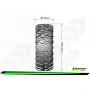 CR-ROWDY - Class 1 - 1-10 Crawler Tires - Super Soft - for 1.9 Wheels