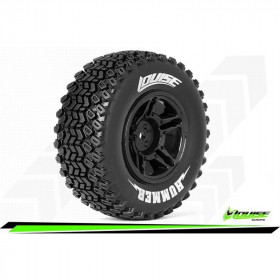 SC-HUMMER - 1-10 Short Course Tire Set - Mounted - Soft - Black Wheels - Hex 17mm SC-HUMMER - 1-10 Short Course Tire Set - Mounted - Soft - Black Wheels - Hex 17mm