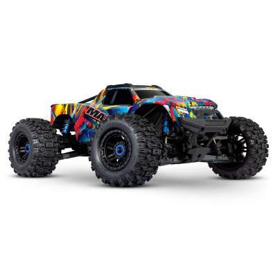 Traxxas Wide Maxx 1/10 Scale 4WD Brushless Electric Monster Truck, VXL-4S