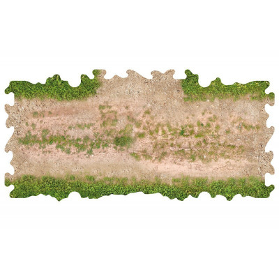 2X T-JUNCTION WITH GRASS FOR 1/24 RC CRAWLER PARK CIRCUIT