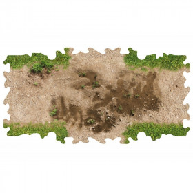 2X CROSSING WITH PUDDLE OF WATER FOR 1/24 RC CRAWLER PARK 2X CROSSING WITH PUDDLE OF WATER FOR 1/24 RC CRAWLER PARK