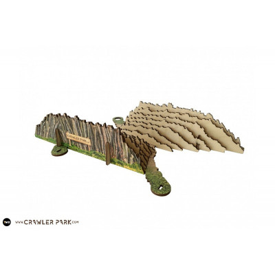 DOUBLE-FACE OBSTACLE FOR 1/24 RC CRAWLER PARK CIRCUIT