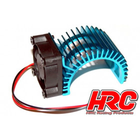 Dissipador Com Ventilador Brushless 5~9V- Alumínio Azul Dissipador Com Ventilador Brushless 5~9V- Alumínio Azul