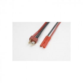 Conversion lead Deans Female - 2mm gold connector, silicon w Conversion lead Deans Female - 2mm gold connector, silicon w