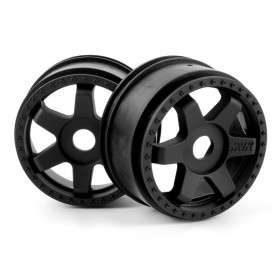 QuantumR Race Truck Wheel (Black/2pcs) QuantumR Race Truck Wheel (Black/2pcs)
