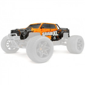 GTXL-6 Kingcab Painted Truck Body (Black/Orange) GTXL-6 Kingcab Painted Truck Body (Black/Orange)