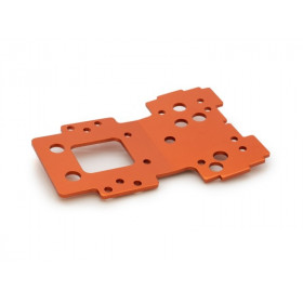 Bulkhead Lower Plate 2.5mm (Flux/Orange) Bulkhead Lower Plate 2.5mm (Flux/Orange)