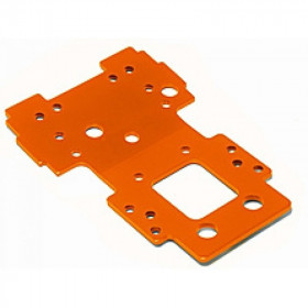 Bulkhead Lower Plate 2.5mm (Orange) Bulkhead Lower Plate 2.5mm (Orange)