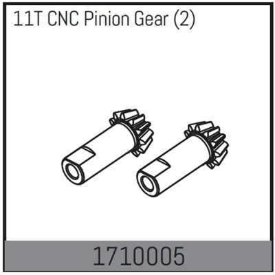 11T CNC Pinion Gear (2)
