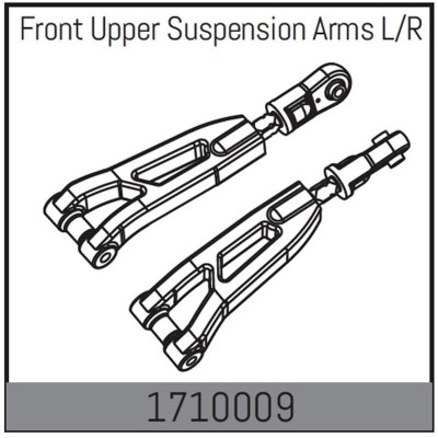 Front Upper Suspension Arms L/R