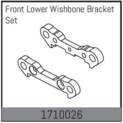 Front Lower Wishbone Bracket Set