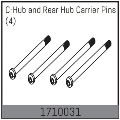 C-Hub and Rear Hub Carrier Pins (4)