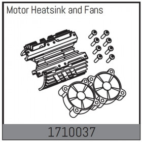 Motor Heatsink and Fans Motor Heatsink and Fans