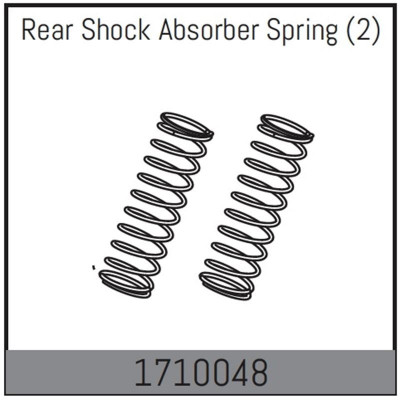 Rear Shock Absorber Spring (2)