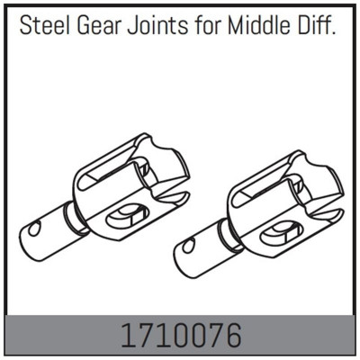Steel Gear Joints for Middle Diff.
