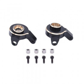 AXIAL SCX24 BRASS FRONT STEERING KNUCKLES BLACK/GOLD 7G (2PCS) AXIAL SCX24 BRASS FRONT STEERING KNUCKLES BLACK/GOLD 7G (2PCS)