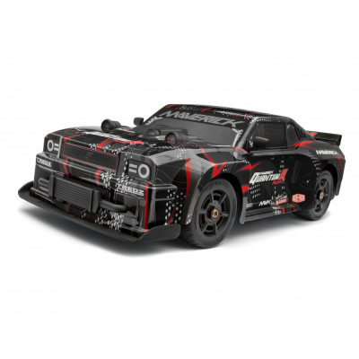 Maverick QuantumR Flux 4S 1/8 4WD Muscle Car - Black/Red