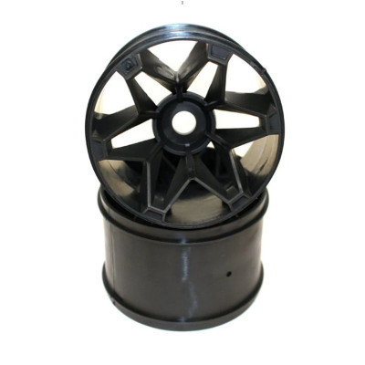 Havok Wheel Black (3.8inx71mm/2pcs)