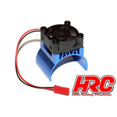 Dissipador Com Ventilador Brushless 5~9V- Alumínio Azul