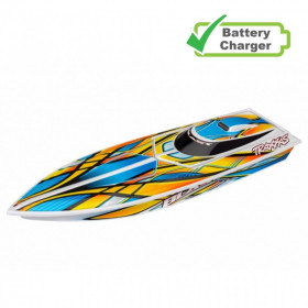 Traxxas Blast Electric Race Boat RTR USBC - Laranja Traxxas Blast Electric Race Boat RTR USBC - Laranja